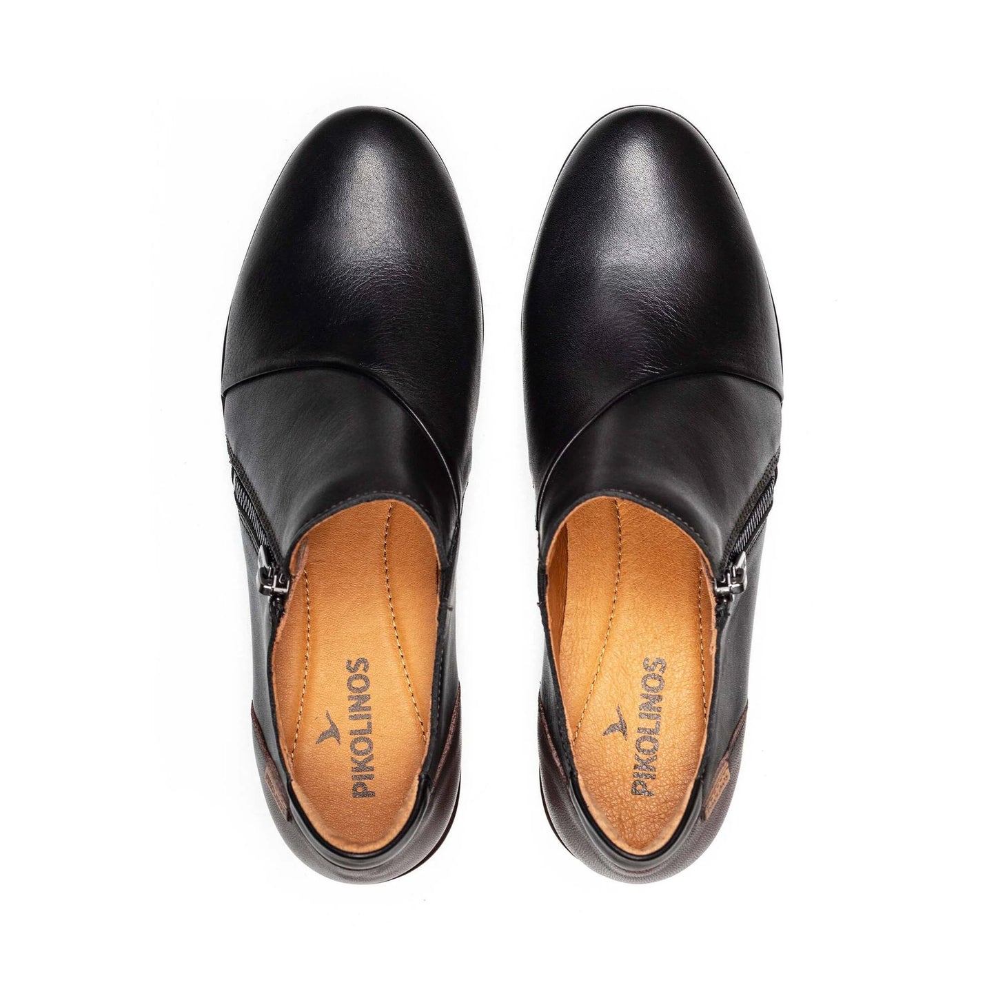 Pikolinos Women's Malaga W6W-5902C1 Leather Heel Shoes Black