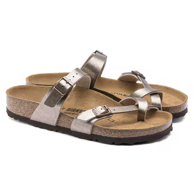 Birkenstock Women's Mayari Birko-Flor Sandals Graceful Taupe