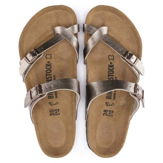 Birkenstock Women's Mayari Birko-Flor Sandals Graceful Taupe