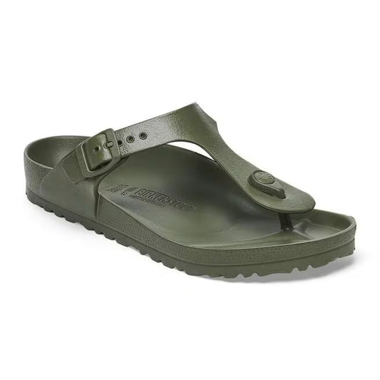 Birkenstock Women's Gizeh EVA Regular Fit Sandals Khaki Green