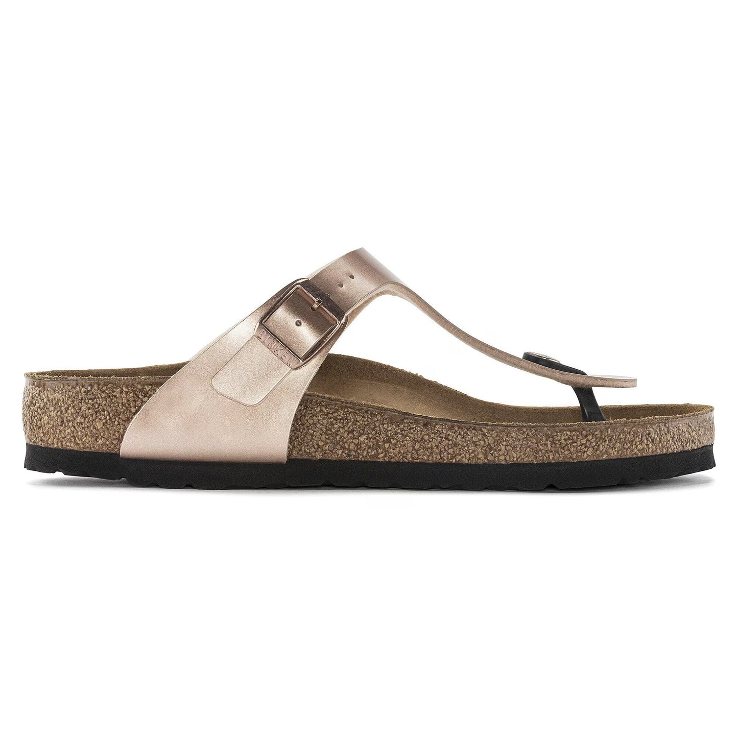 Birkenstock Unisex Gizeh Birko-Flor Regular Fit Sandals Copper