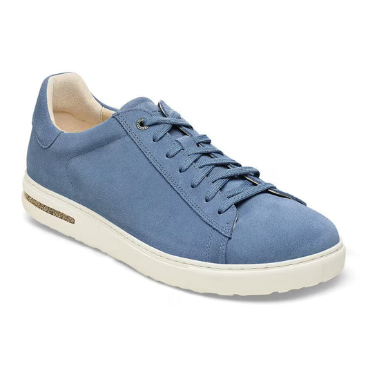 Birkenstock Unisex Bend Leather Low Casual Trainers Elemental Blue