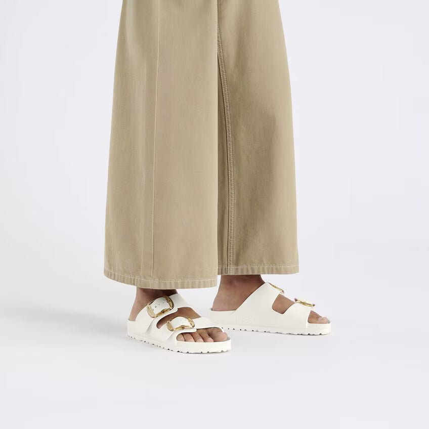 Birkenstock Women's Arizona Big Buckle EVA Sandals Eggshell