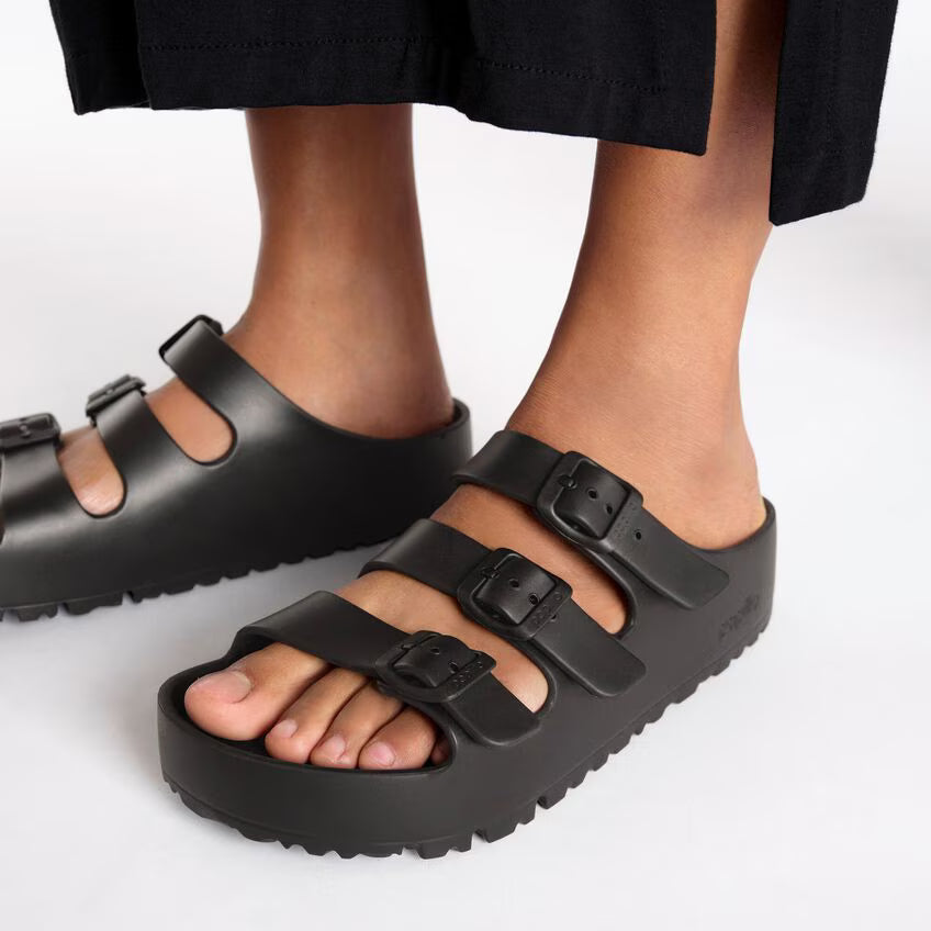Birkenstock Women's Florida III Flex Platform Sandals Black