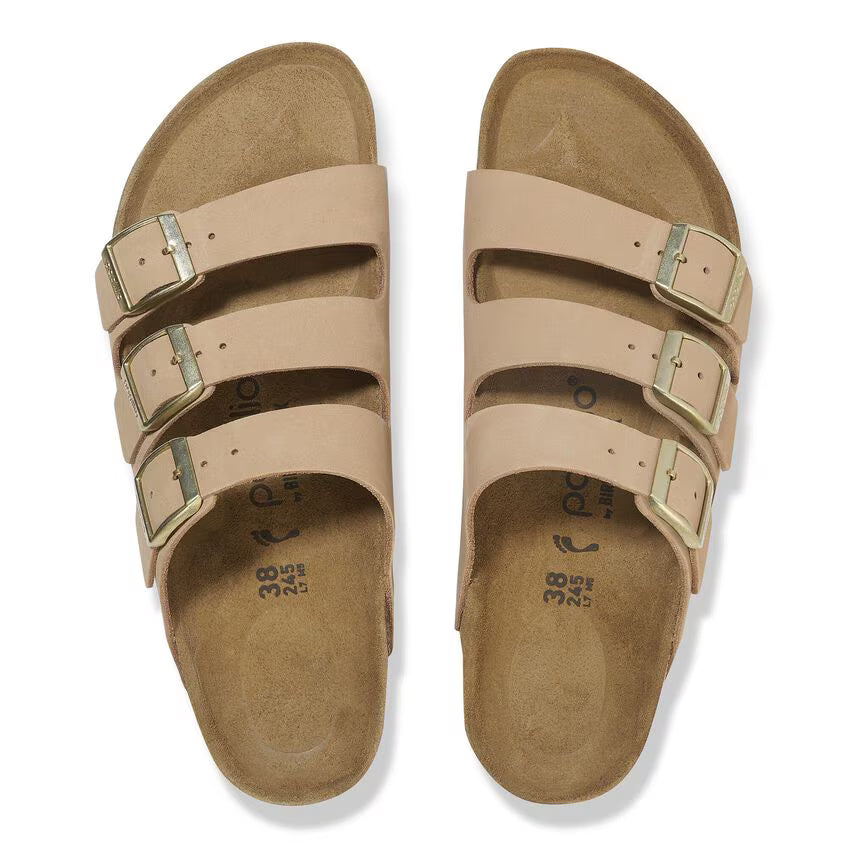 Birkenstock Women's Florida III Flex Platform Sandals Sandcastle