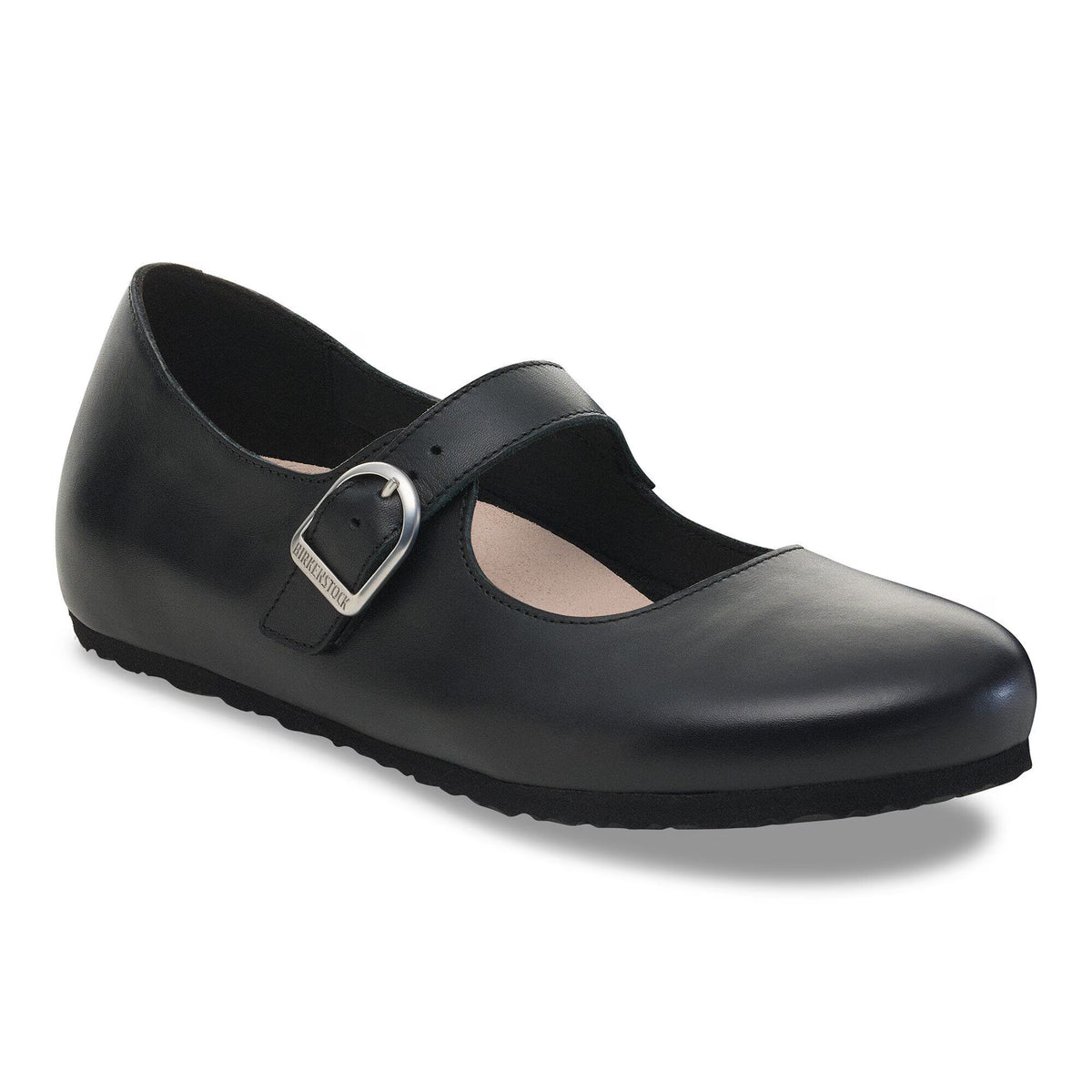 Birkenstock Women's Santa Clarita Leather Shoes Black