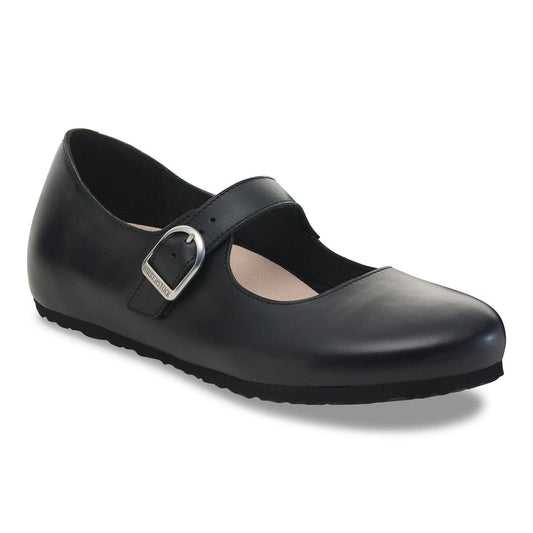 Birkenstock Women's Santa Clarita Leather Shoes Black
