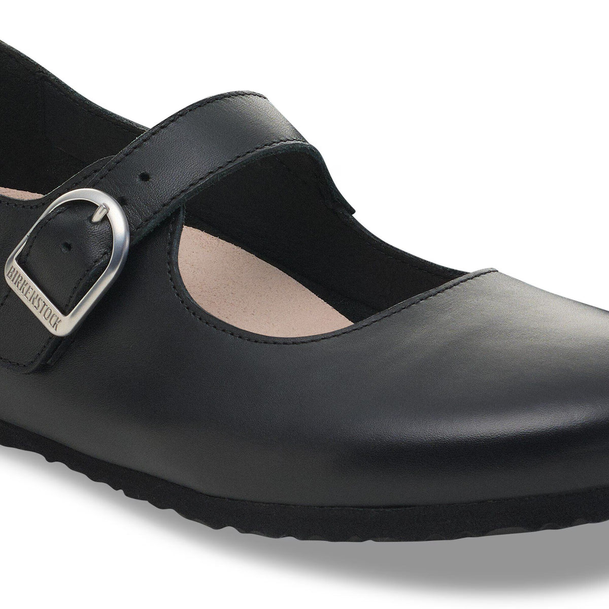 Birkenstock Women's Santa Clarita Leather Shoes Black