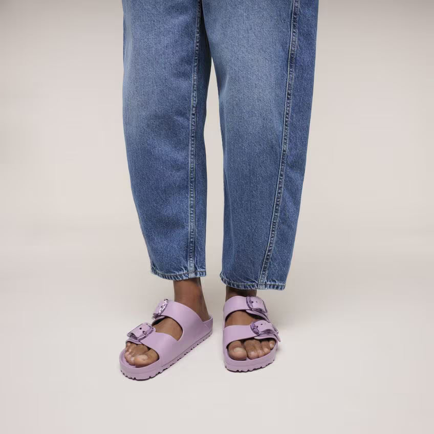 Birkenstock Women's Arizona Big Buckle EVA Sandals Mauve Purple