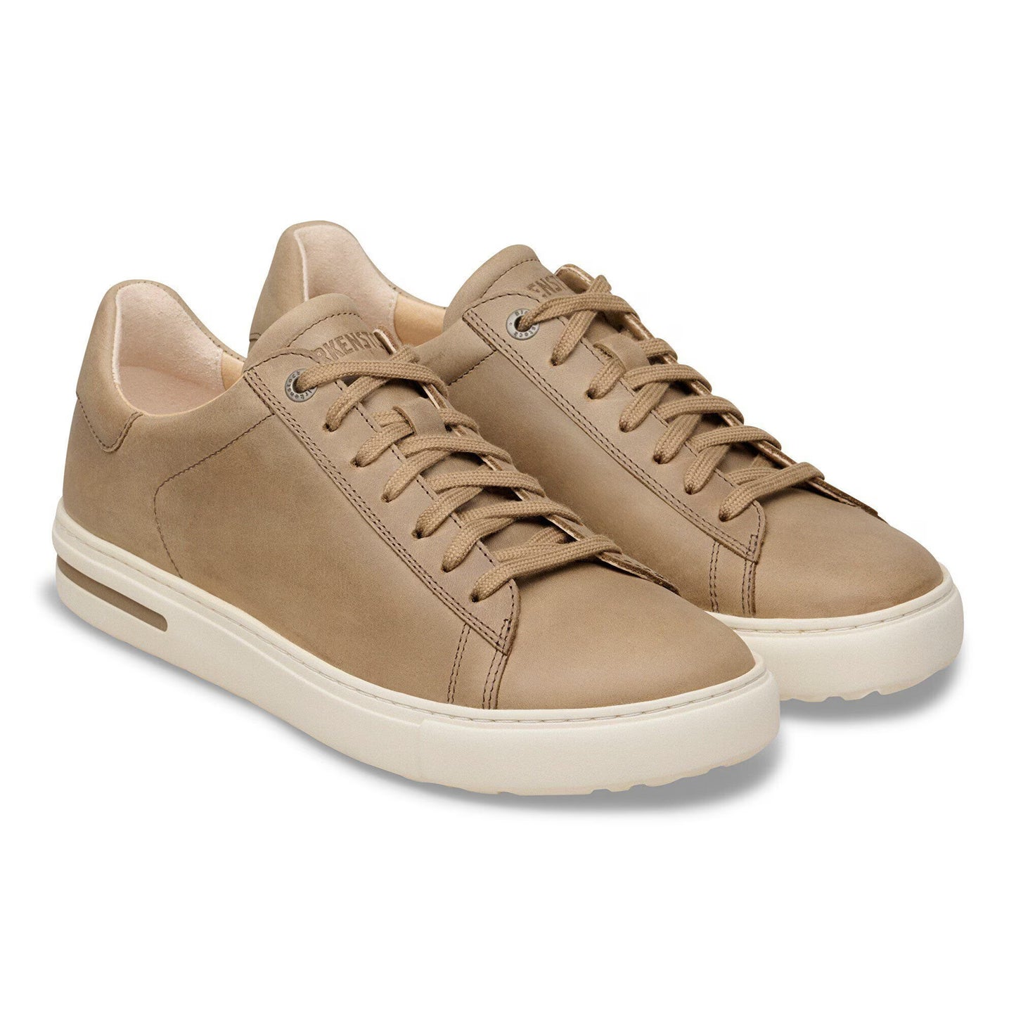 Birkenstock Unisex Bend Leather Low Casual Trainers Tobacco Brown