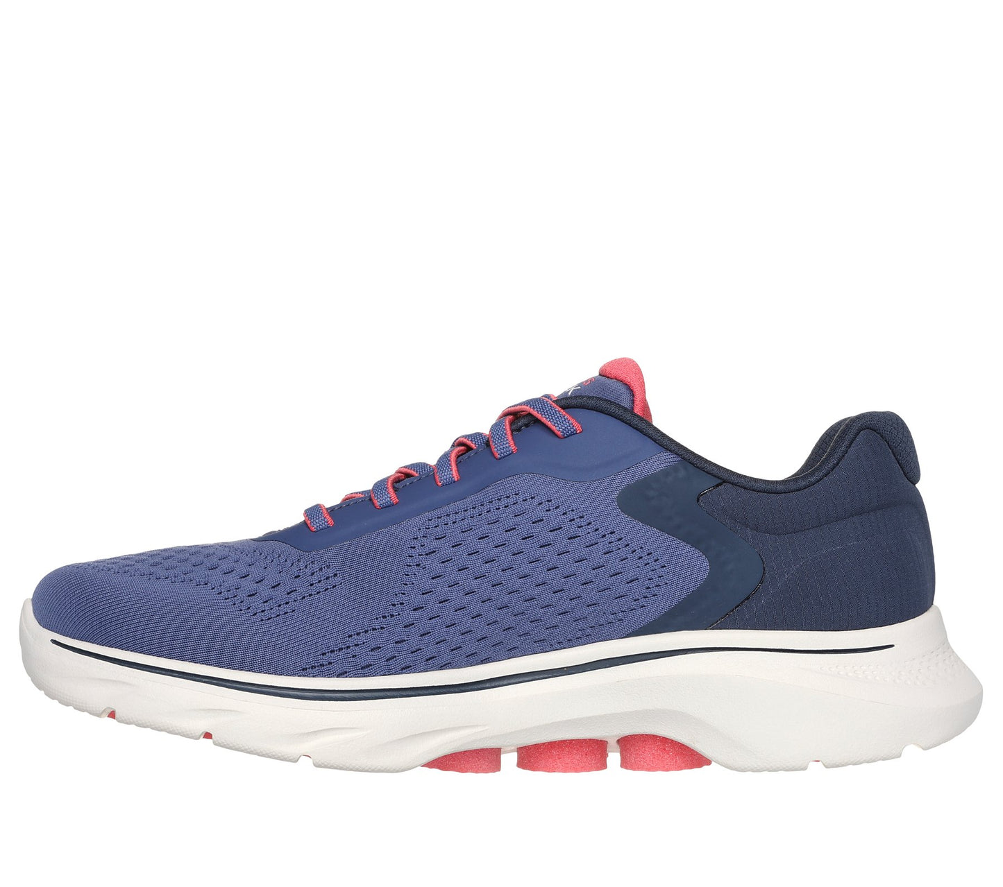 Skechers Women's 125215/NVCL GO WALK 7 - Cosmic Waves Trainers Navy Coral