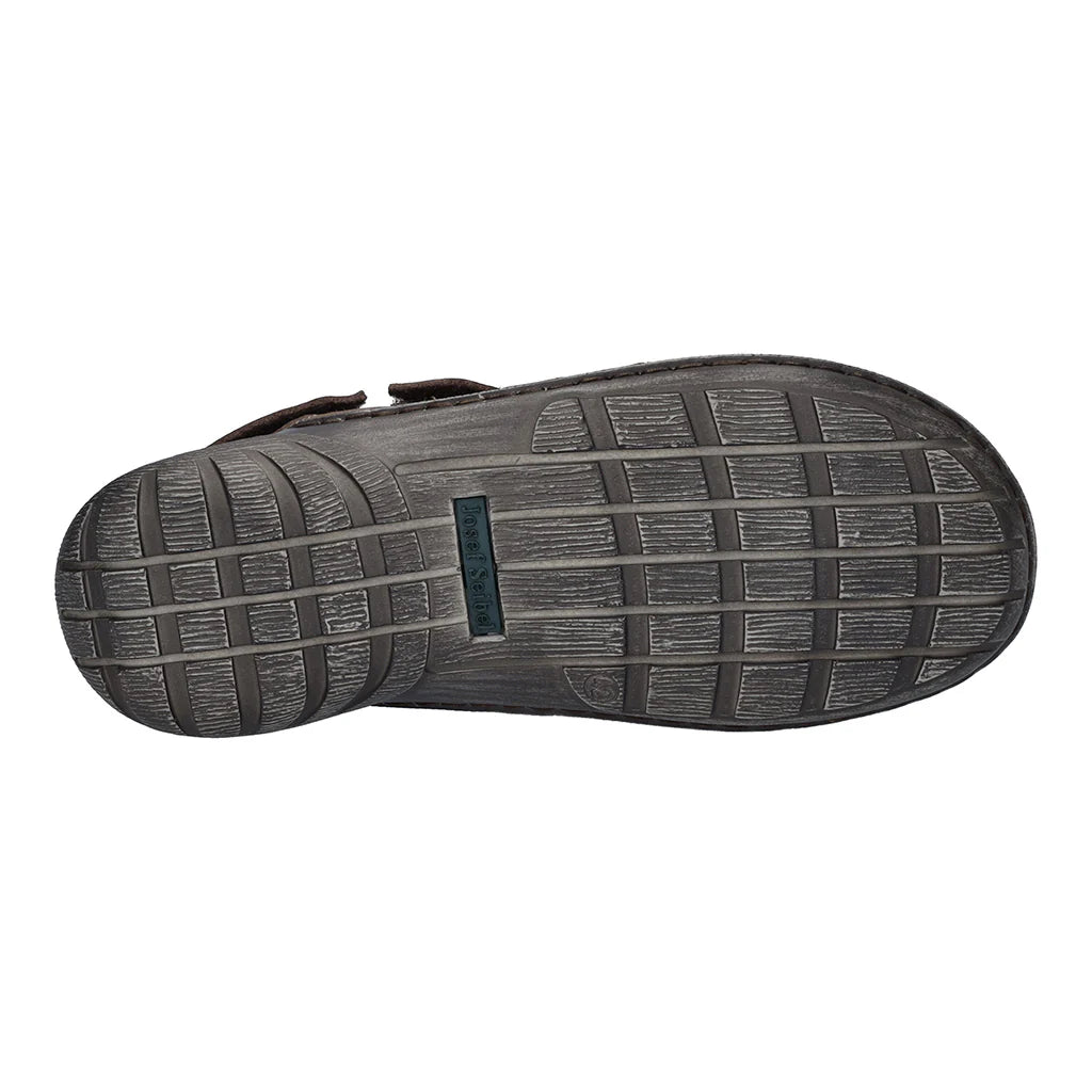 Josef Seibel Men's Logan 70 Leather Sandals Mocca Brown