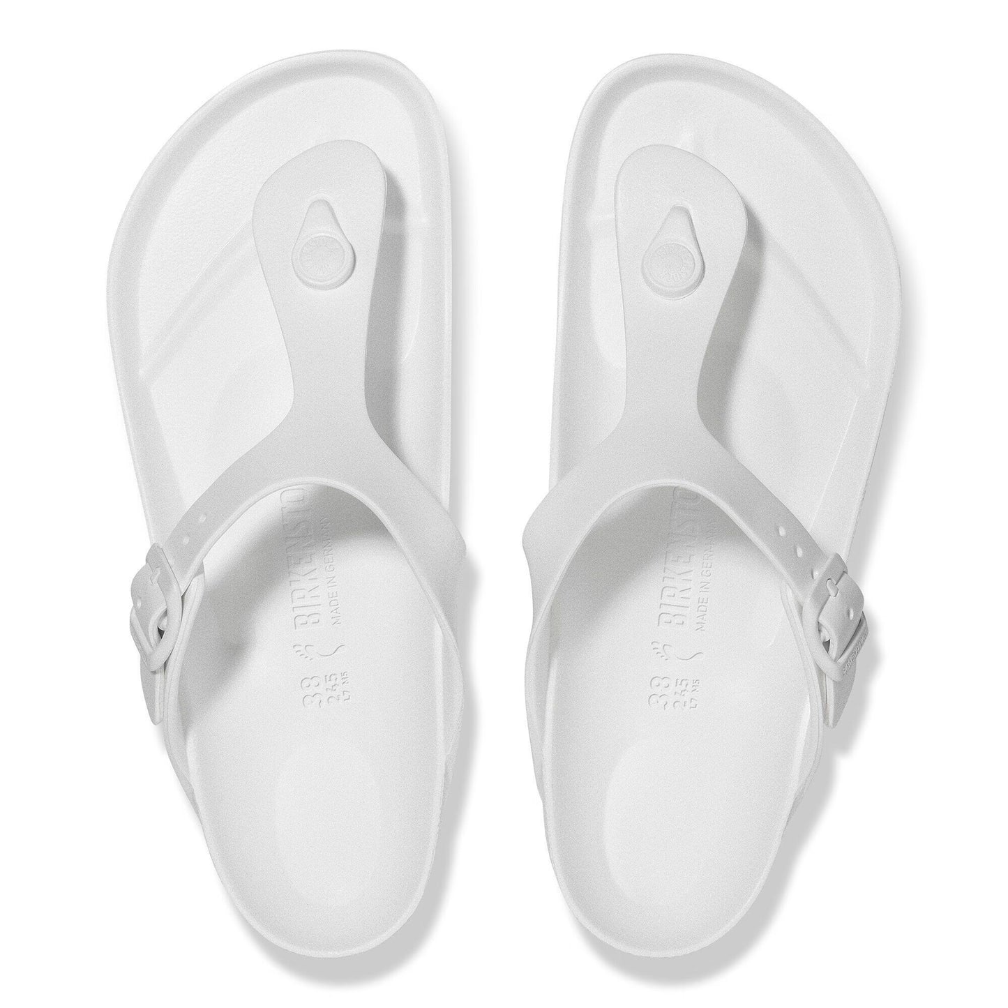 Birkenstock Women's Gizeh EVA Regular Fit Sandals White