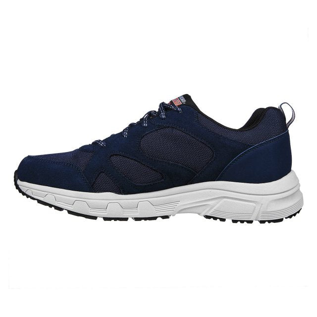 Skechers Men's 237348/NVOR Relaxed Fit: Oak Canyon - Sunfair Walking Shoes Navy Orange