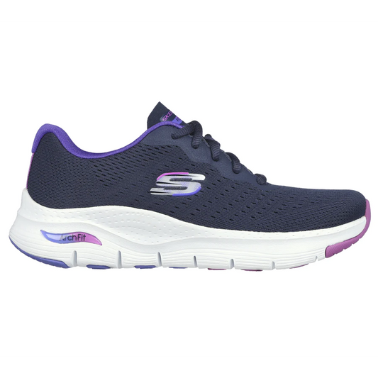 Skechers Women's 149722 Arch Fit - Infinity Cool Trainers Navy Purple