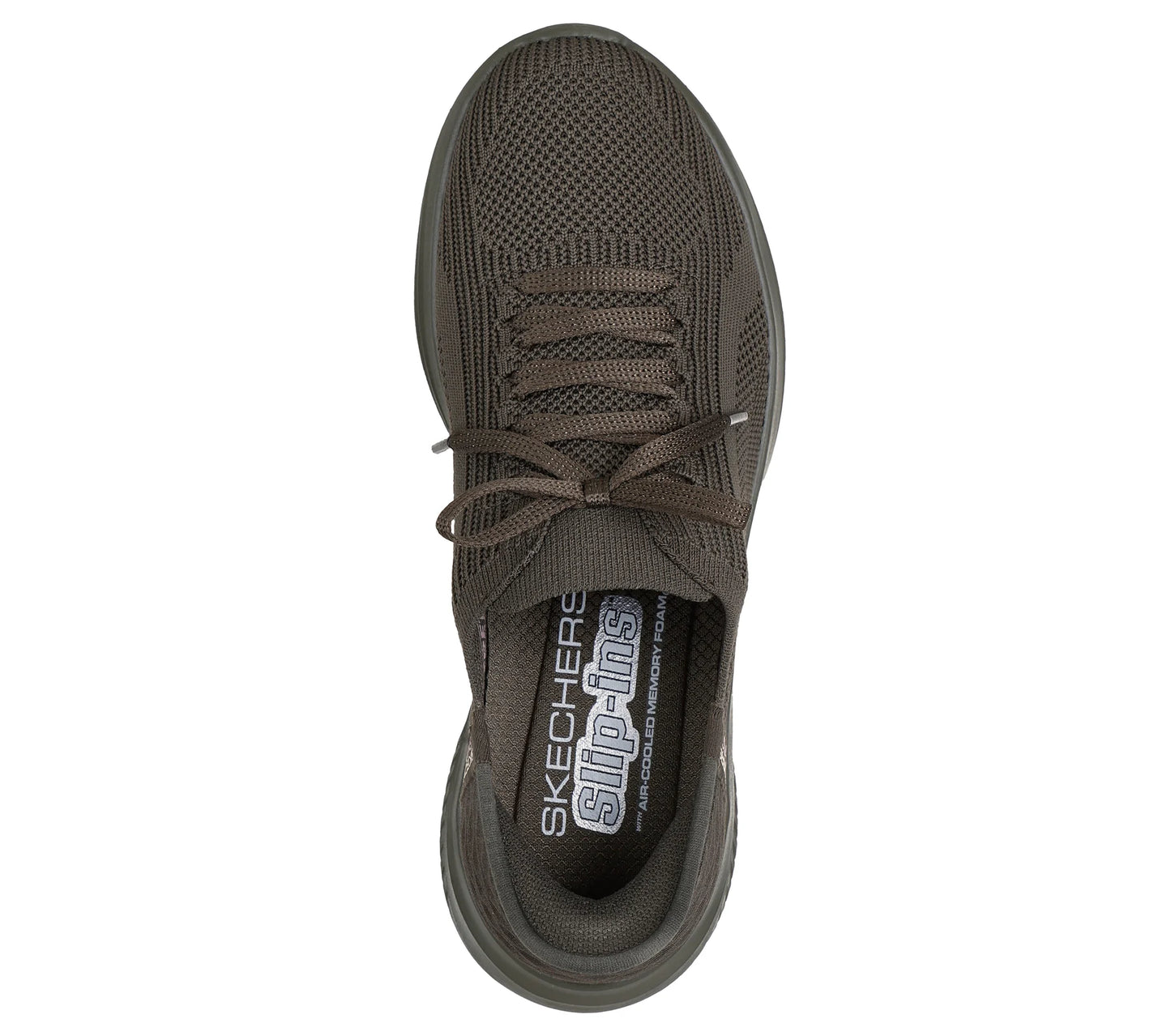 Skechers Women's 150447/OLV Slip-ins: Ultra Flex 3.0 - Pure Color Trainers Olive Green