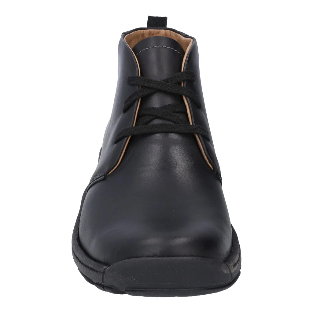 Josef Seibel Men's Artos Leather Boots Black