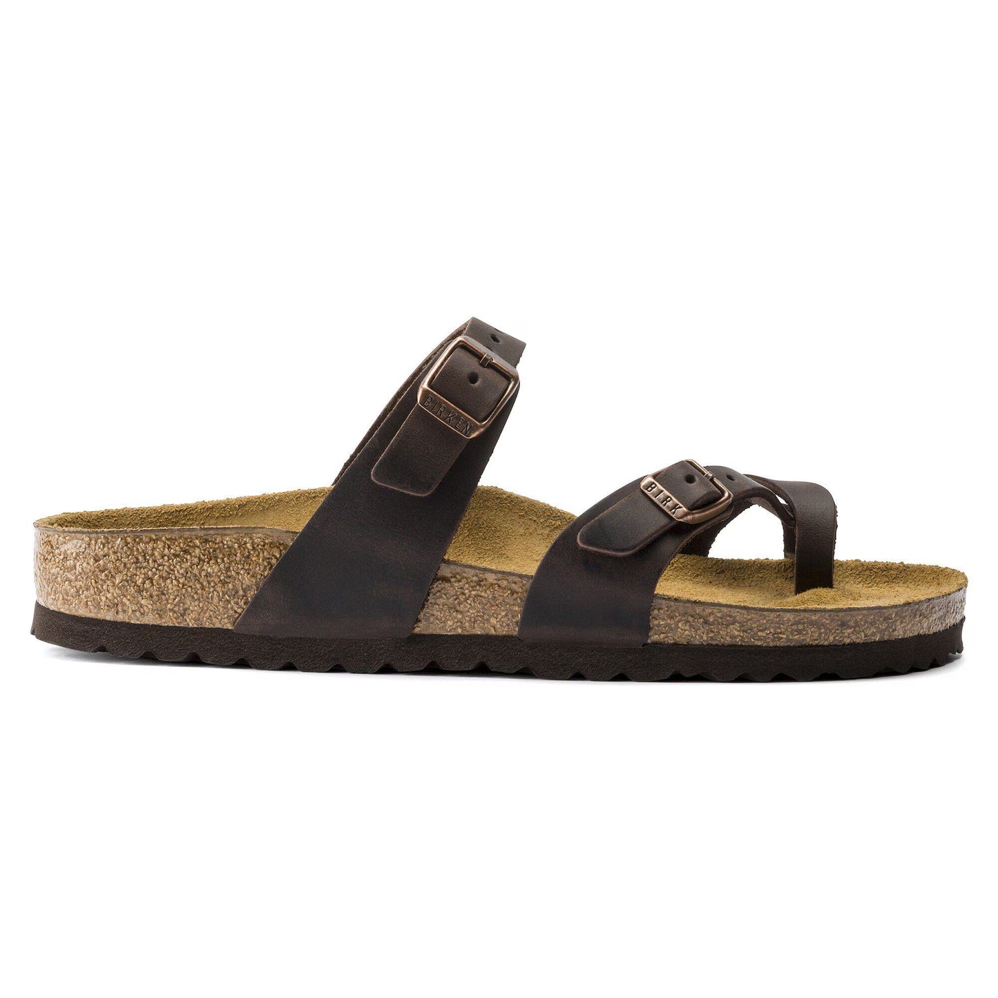Birkenstock Women's Mayari Oiled Leather Sandals Habana Brown