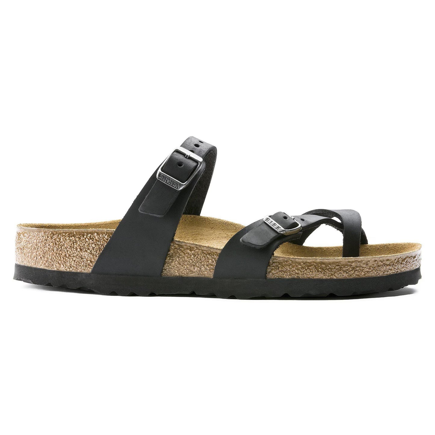 Birkenstock Women's Mayari Oiled Leather Sandals Black