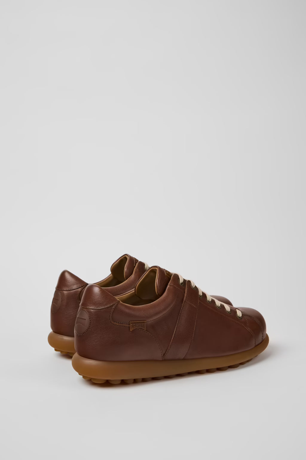 Camper Men's 17408 Pelotas Ariel Leather Sneakers Brown