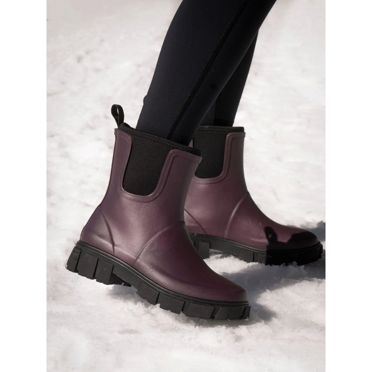 Lunar Women's ELZ006 Lake Plum Ankle Wellington