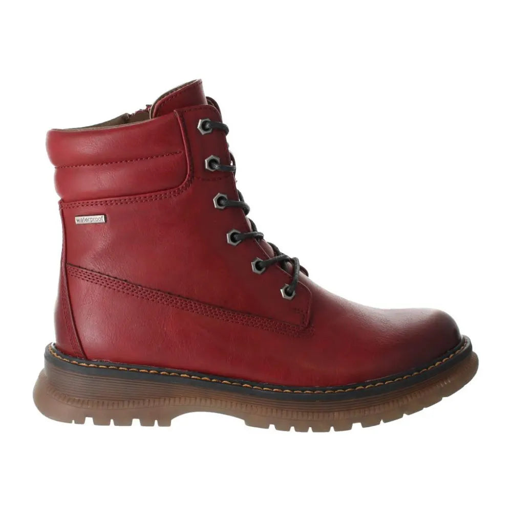 Josef Seibel Women's Westland Peyton 01 Vegan Waterproof Comfort Boots Red