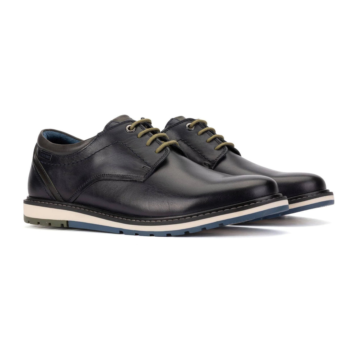 Pikolinos Men's Berna M8J-4331C1 Leather Lace-Up Shoes Space