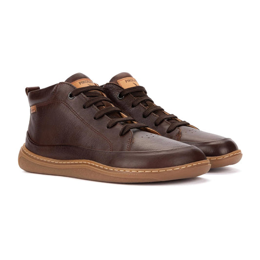Pikolinos Unisex Aranjuez U9F-8055C1 Leather Ankle Boots Caoba Brown