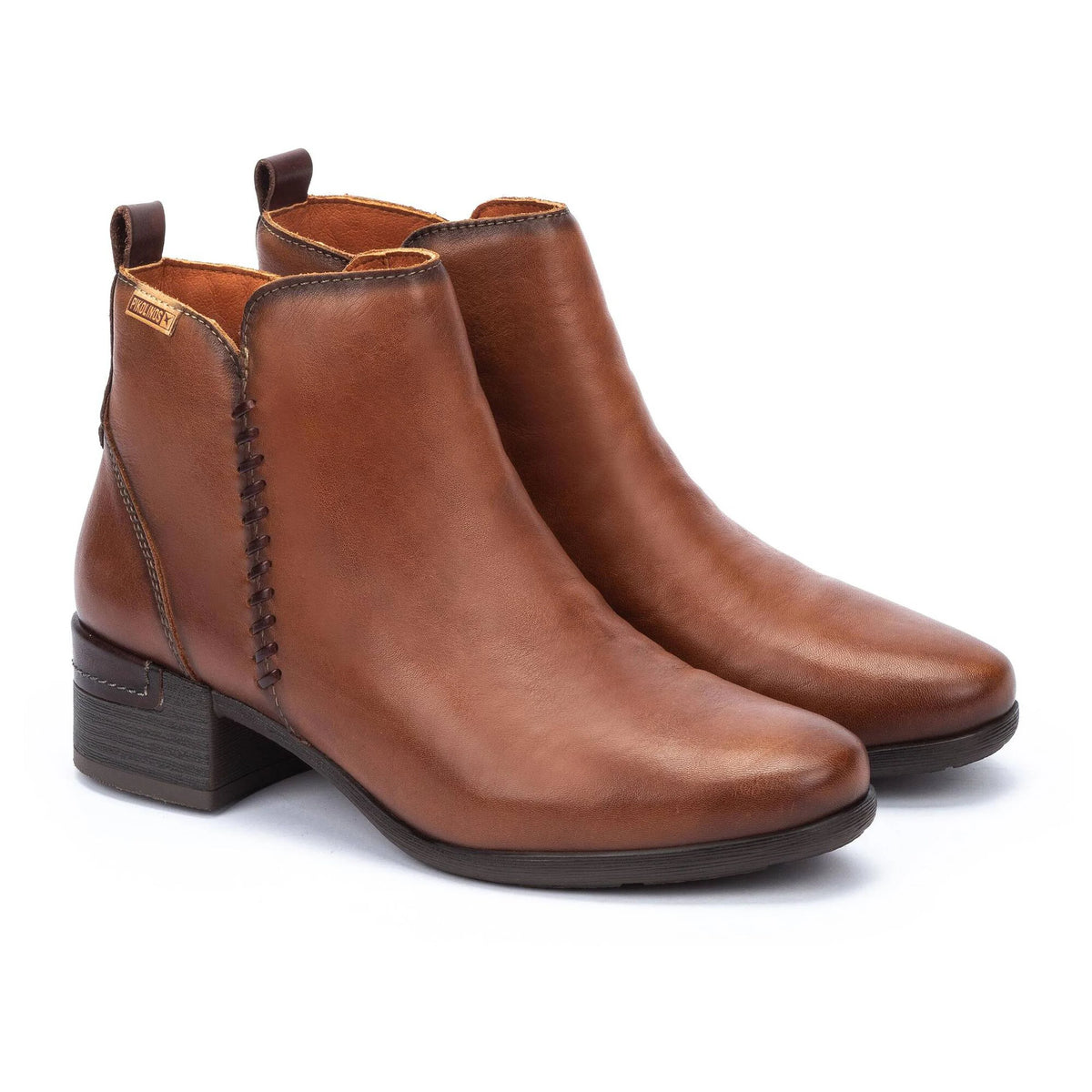 Pikolinos Women's Malaga W6W-8950 Leather Ankle Boots Cuero Brown