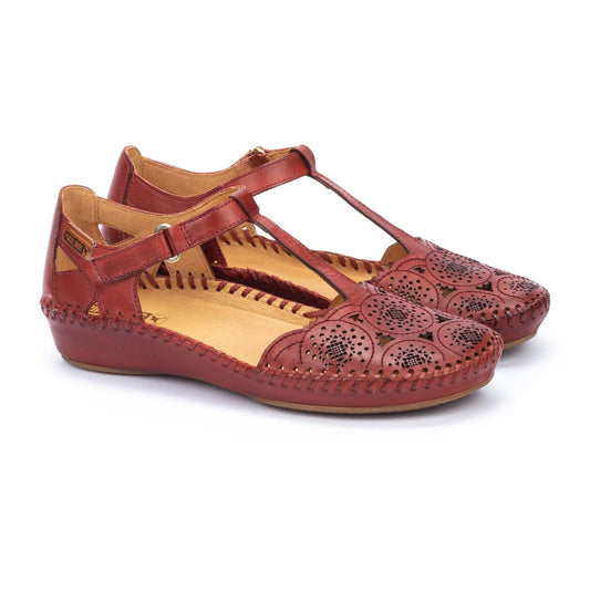 Pikolinos Women's 655-0734 P. Vallarta Leather Sandals Sandia