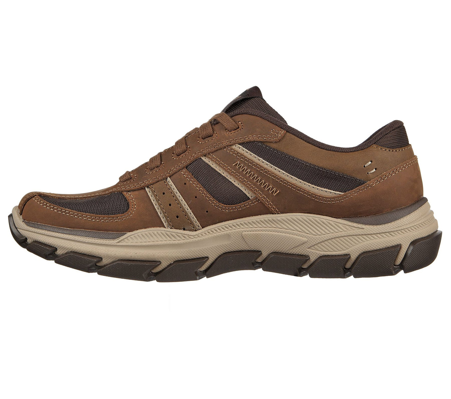 Skechers Men's 204330/DSRT Relaxed Fit: Respected - Edgemere Shoes Desert Brown