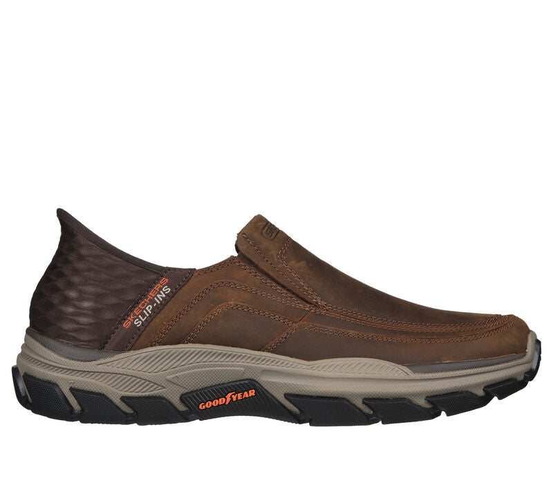Skechers Men's 204810/CDB Slip-ins RF: Respected - Elgin Shoes Dark Brown