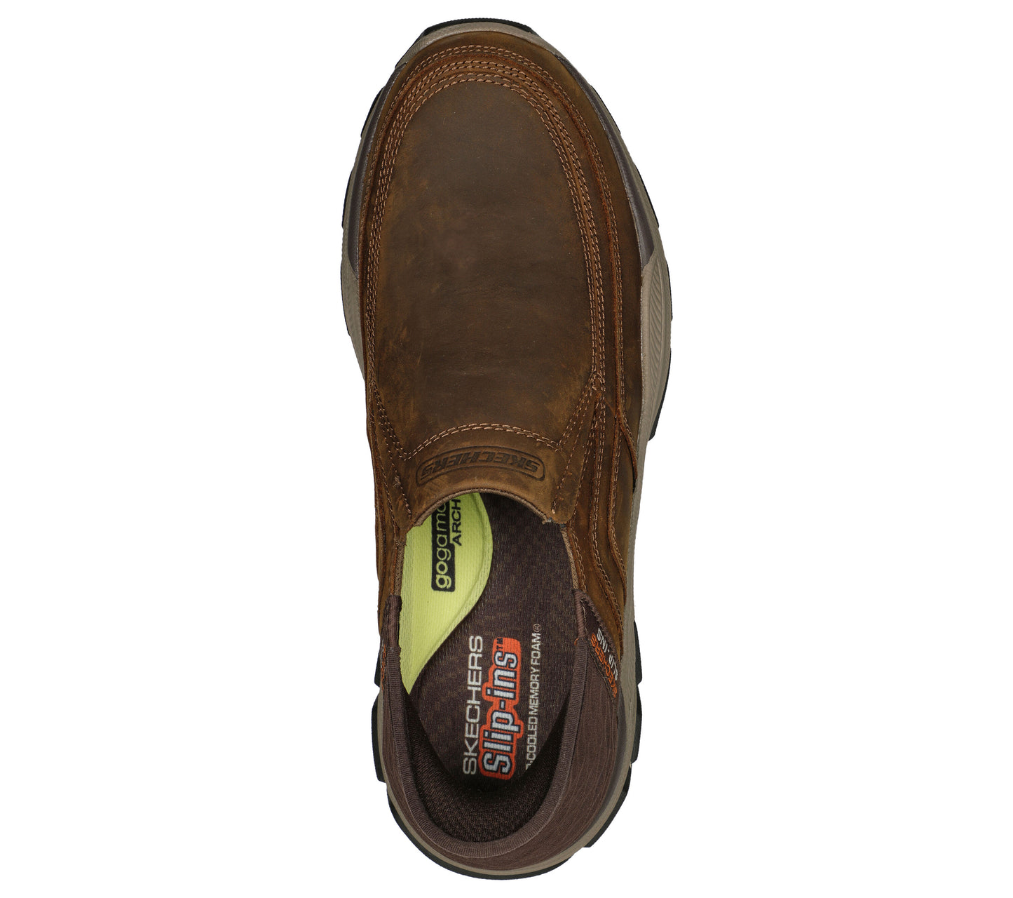Skechers Men's 204810/CDB Slip-ins RF: Respected - Elgin Shoes Dark Brown