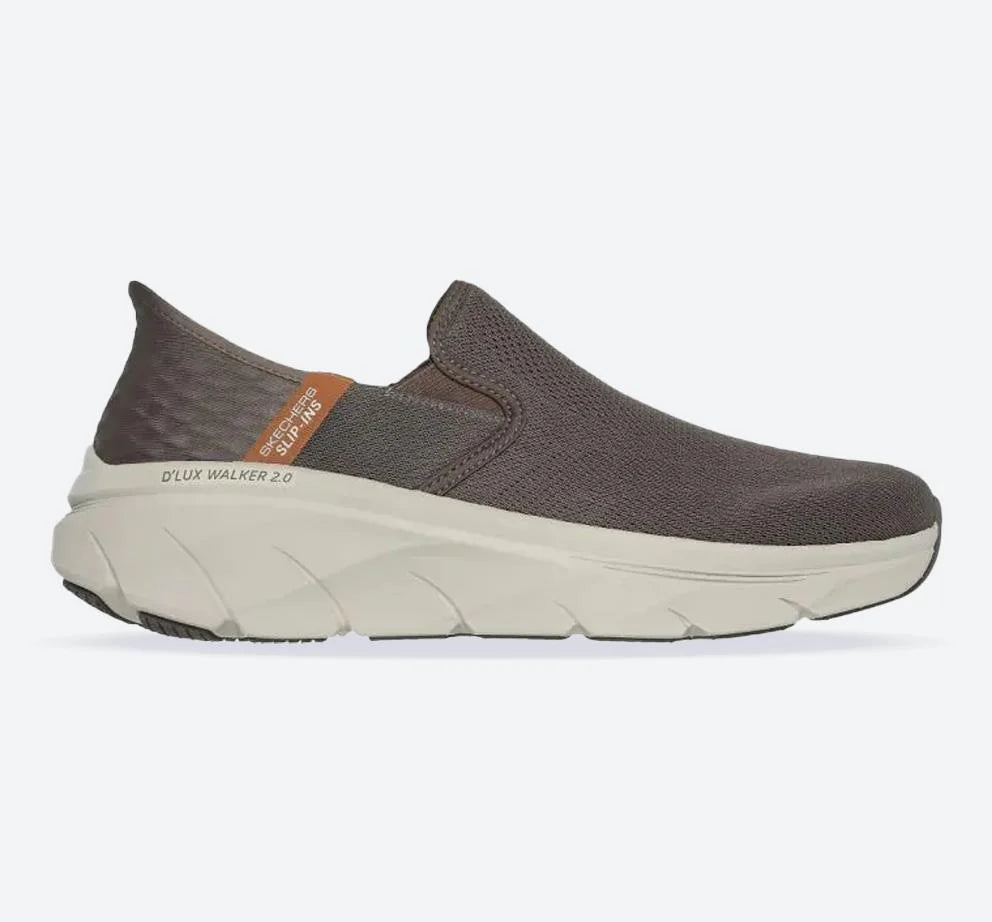 Skechers Men's 232463WW/BRN Slip-ins: D'lux Walker 2.0 Sneakers Brown
