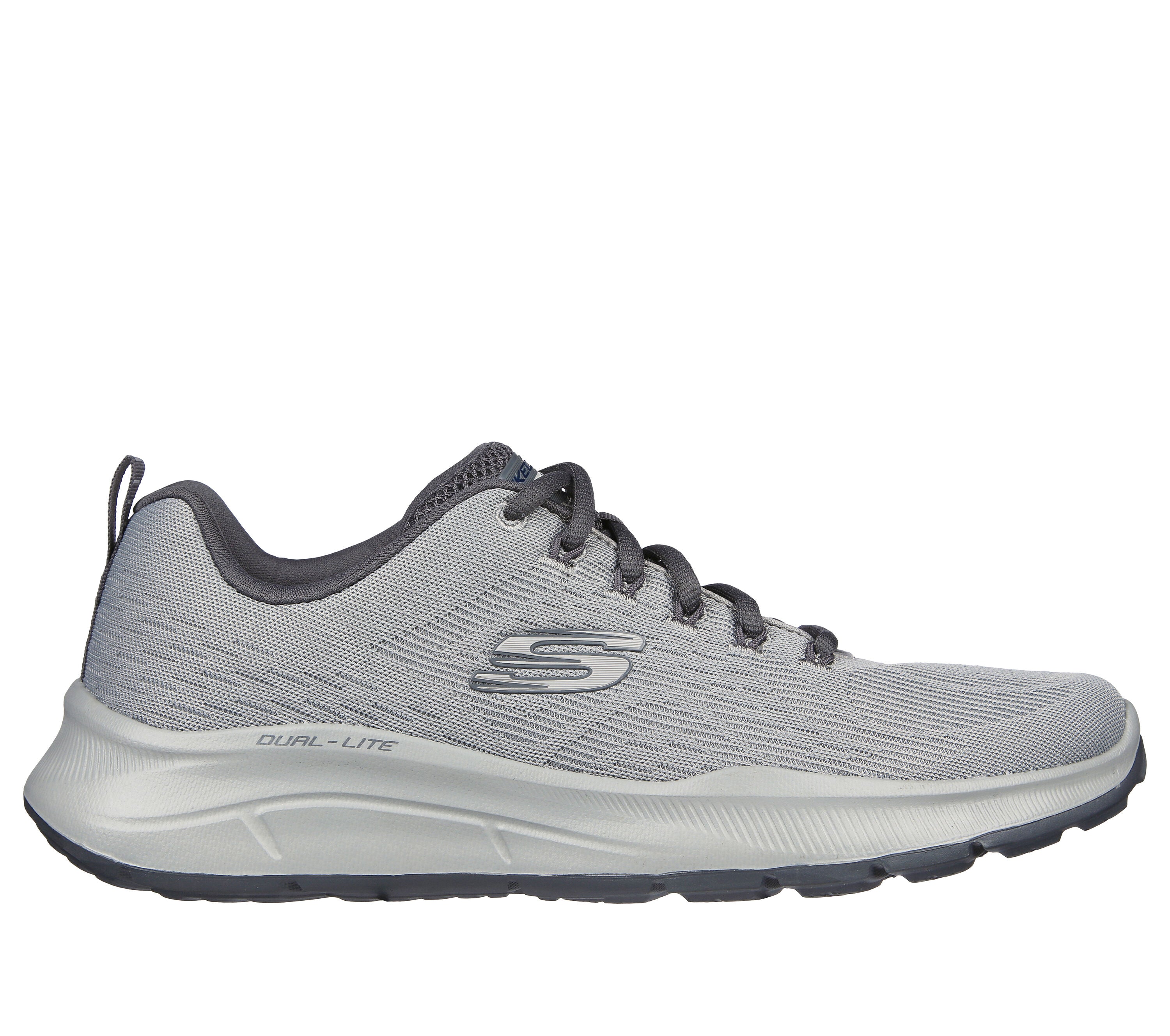 Skechers Men s 232519 GYCC Relaxed Fit Equalizer 5.0 Vegan Gray Charc Shoe Gallery Ltd