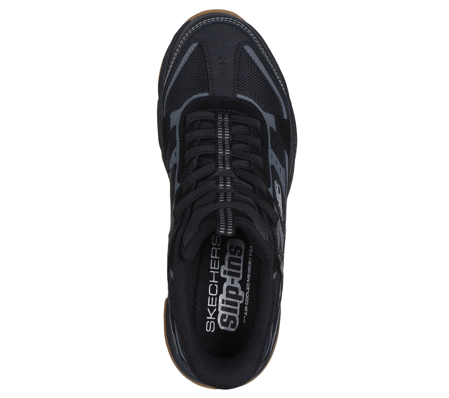 Skechers Men's 237744/BBK Slip-ins: Vigor AT Walking Shoes Black