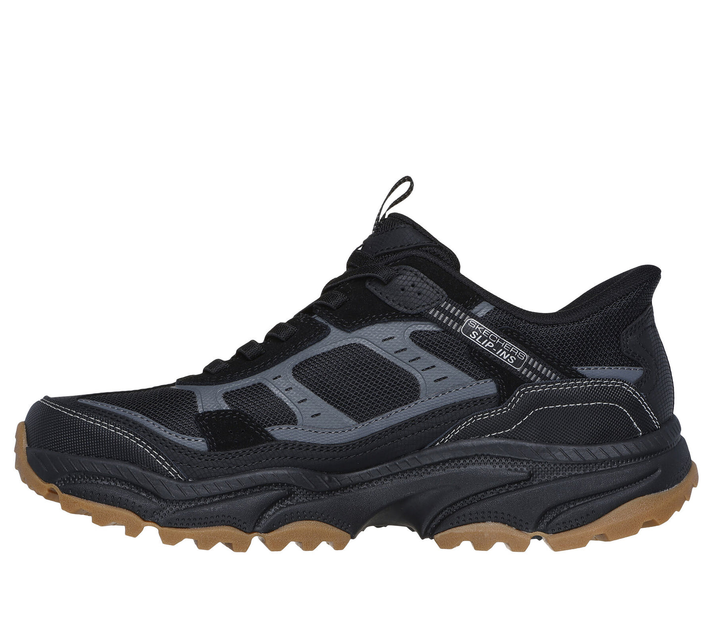 Skechers Men's 237744/BBK Slip-ins: Vigor AT Walking Shoes Black