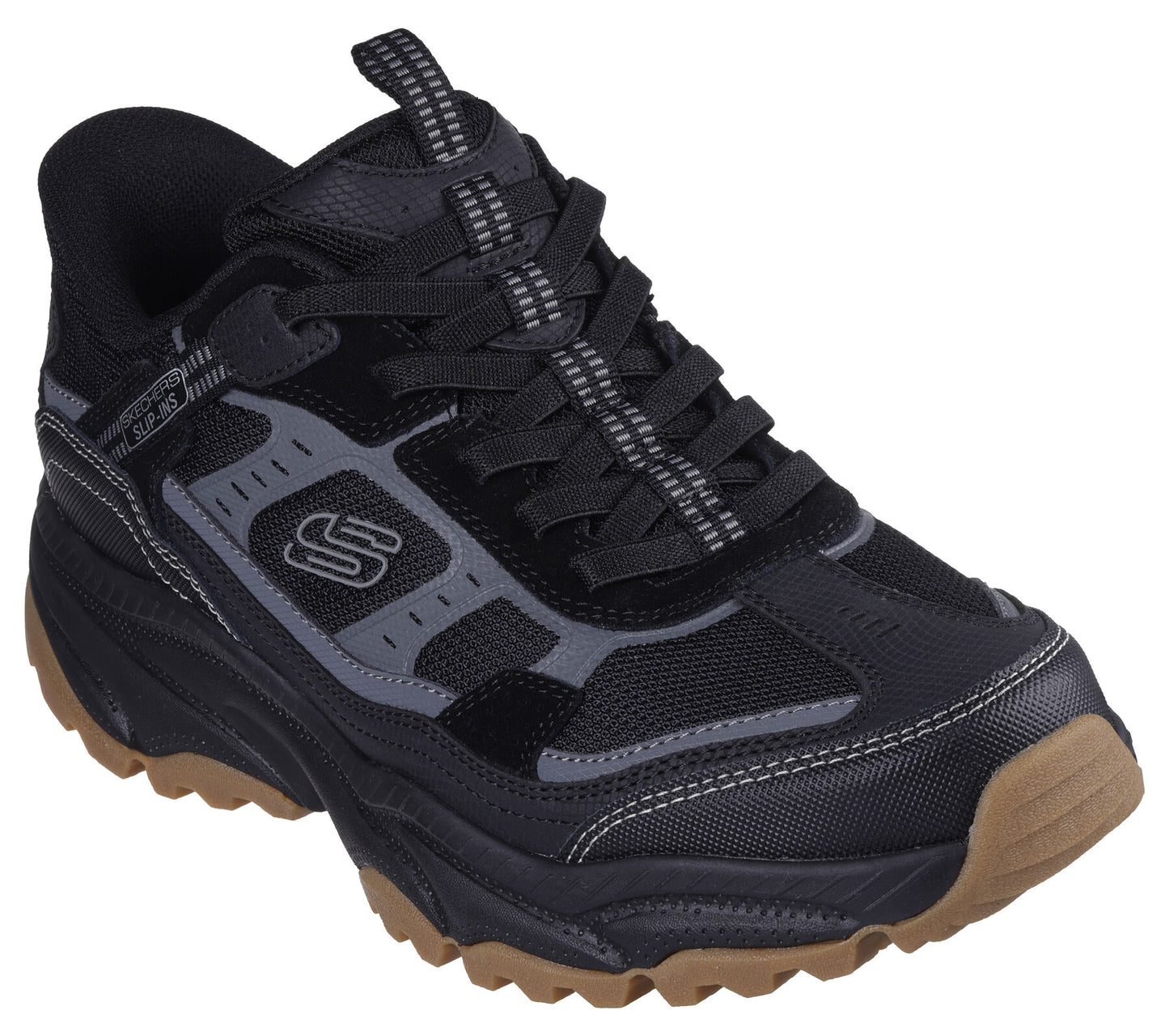 Skechers Men's 237744/BBK Slip-ins: Vigor AT Walking Shoes Black