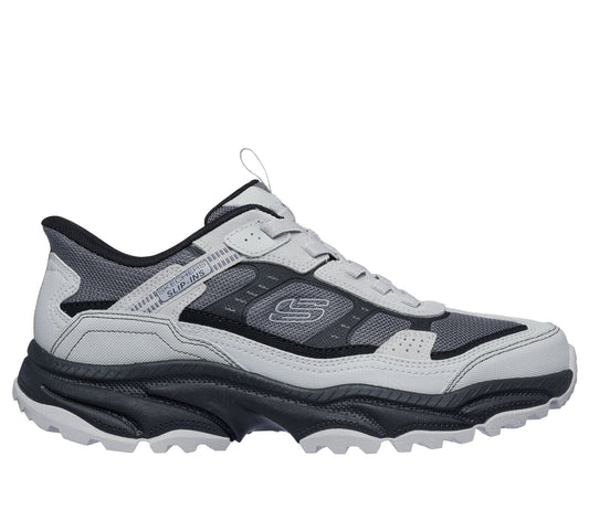 Skechers Men's 237744/GYBK Slip-ins: Vigor AT Walking Shoes Grey