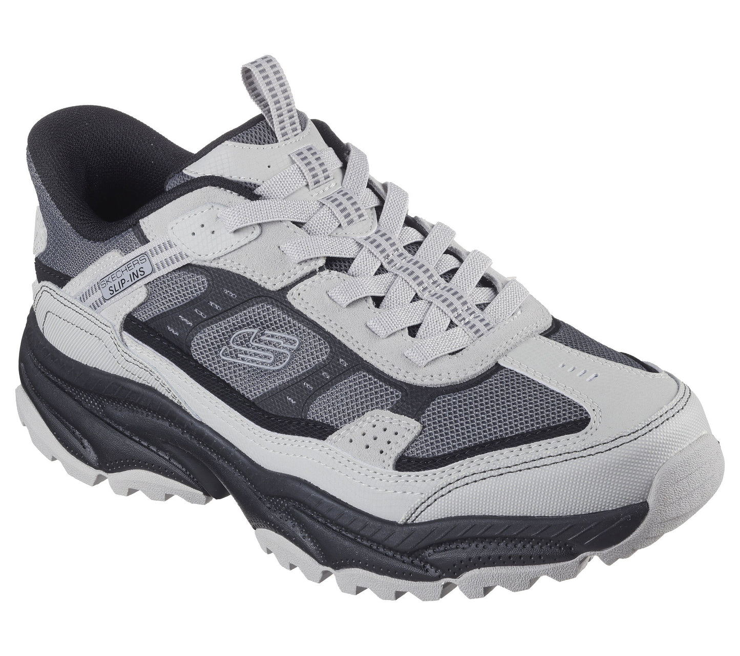 Skechers Men's 237744/GYBK Slip-ins: Vigor AT Walking Shoes Grey