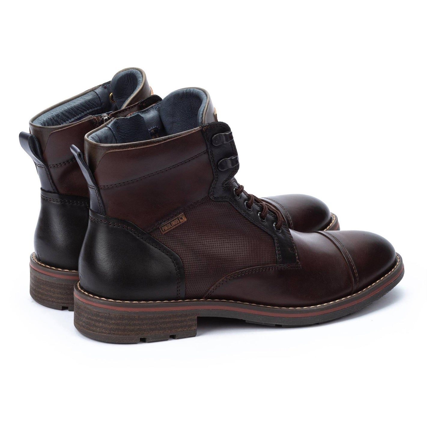 Pikolinos Men's York M2M-8156C1 Leather Ankle Boots Olmo Brown