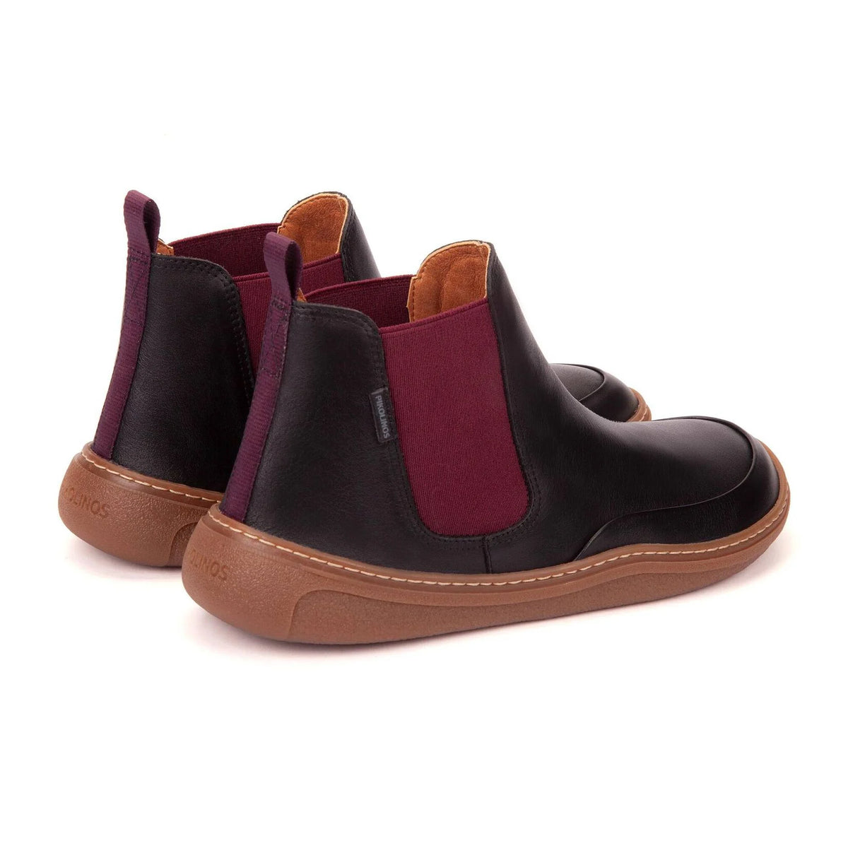 Pikolinos Unisex Aranjuez U9F-8995 Leather Chelsea Boots Black