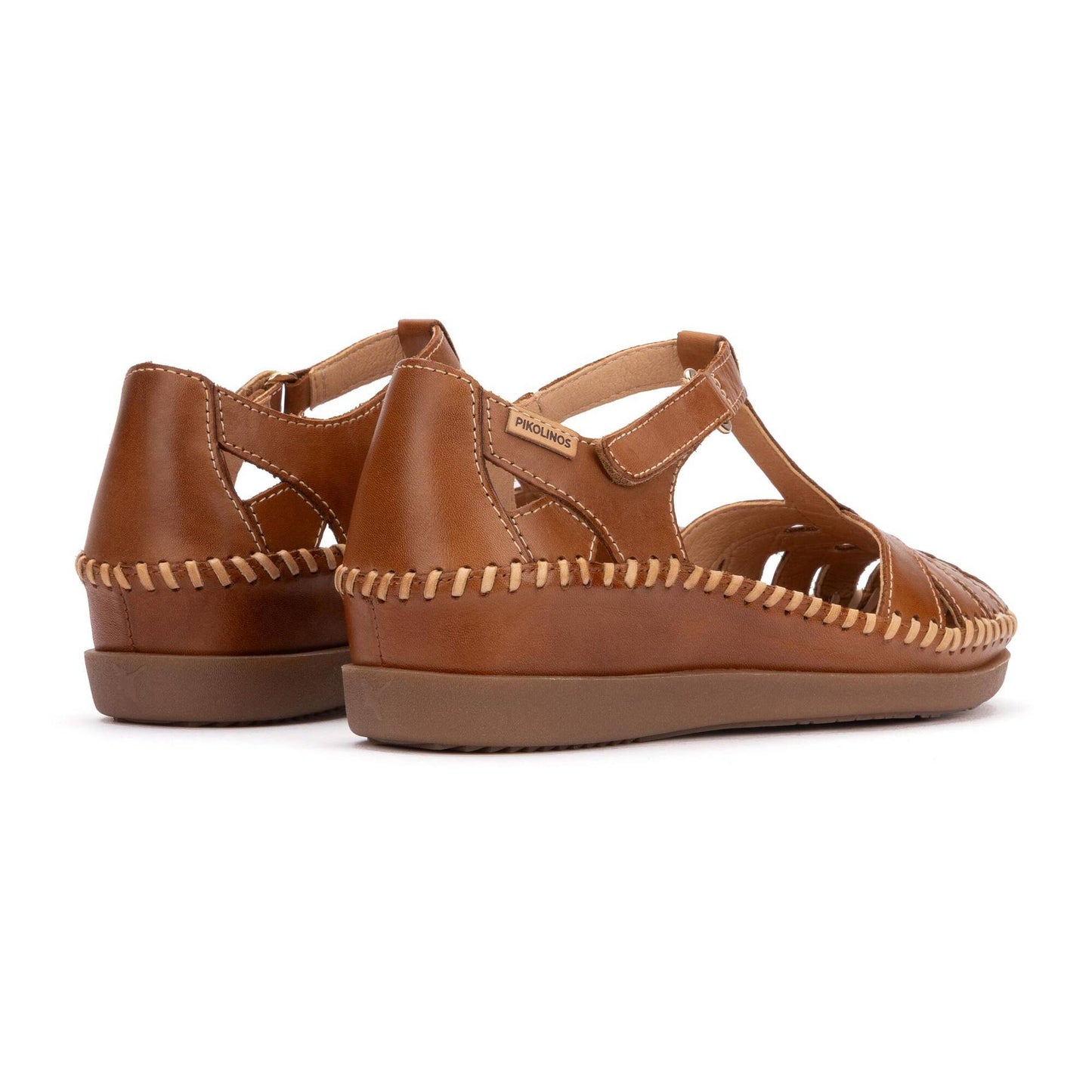 Pikolinos Women's Cadaques W8K-0705 Leather Sandals Brandy Brown
