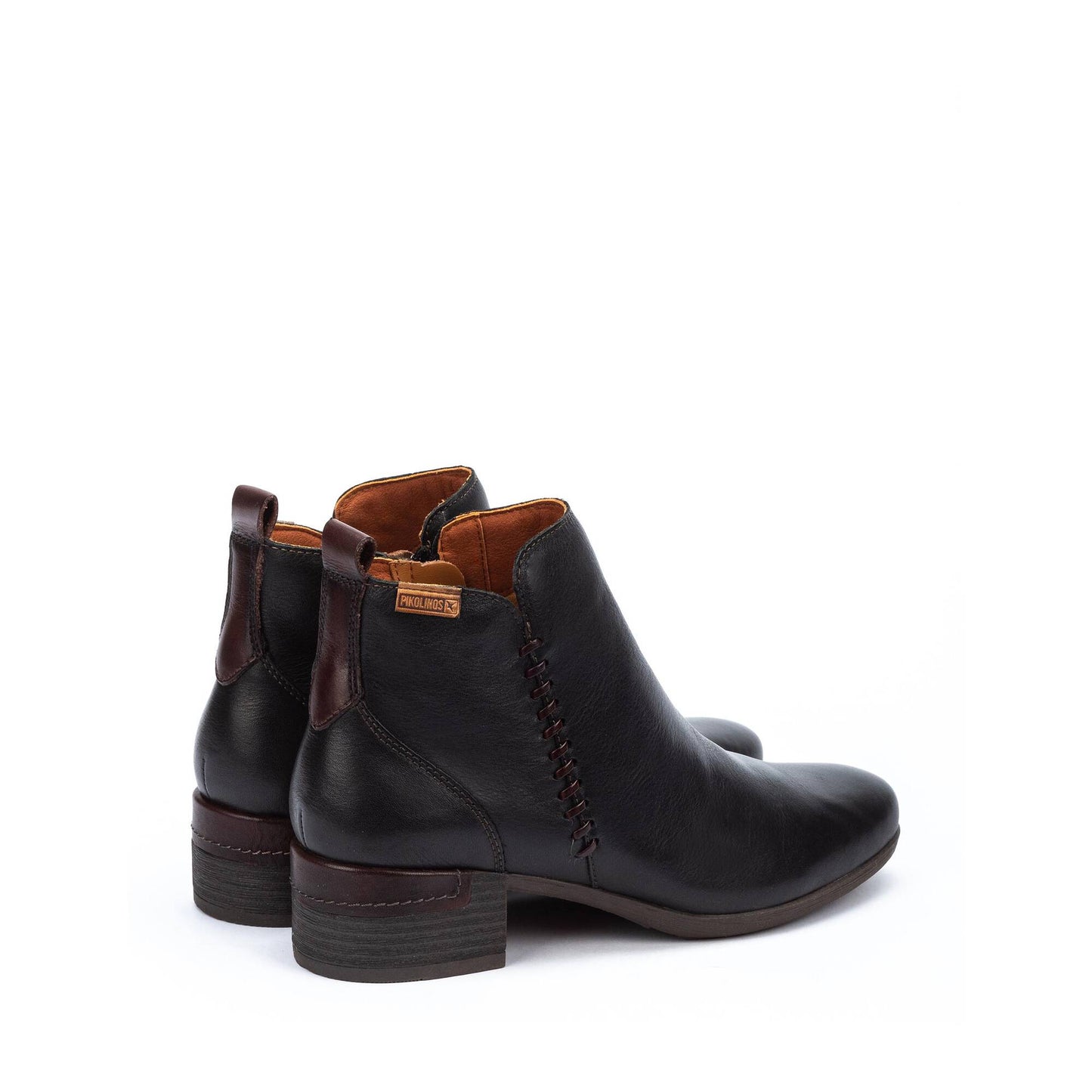 Pikolinos Women's Malaga W6W-8950 Leather Ankle Boots Black