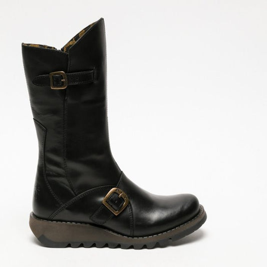 Fly London Women's MES2913FLY Long Boot - Black