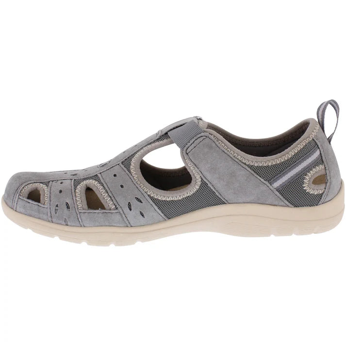 Free Spirit Women's 40500 Cleveland Suede Leather Shoes Smoke Grey