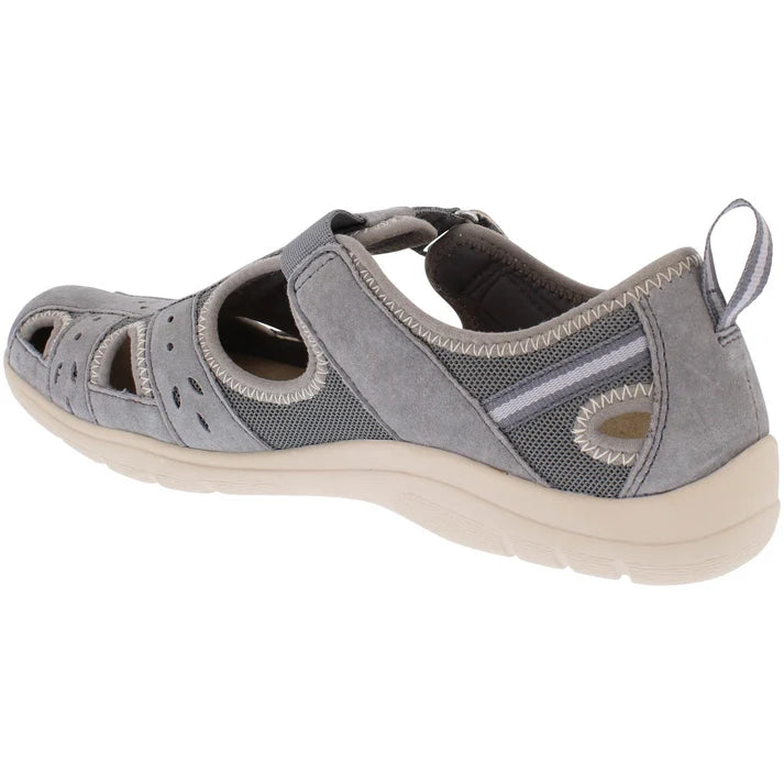 Free Spirit Women's 40500 Cleveland Suede Leather Shoes Smoke Grey