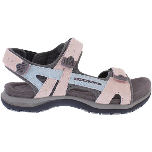 Free Spirit Women's 41064 Ziri Suede Leather Sandals Pastel / Multi