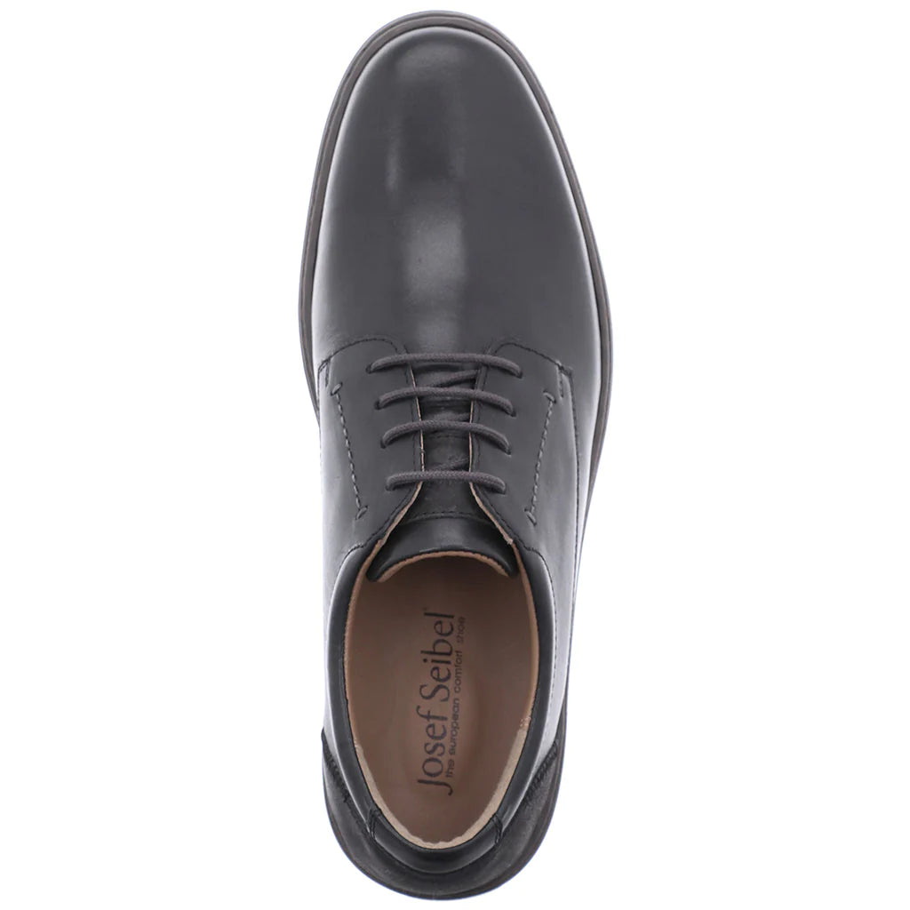 Josef Seibel Men's Alastair 01 Leather Loafer Shoes Black