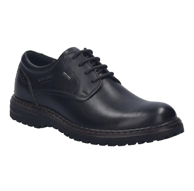 Josef Seibel Men's Erroll 50 Leather Casual Shoes Black